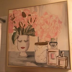 Framed canvas wall art